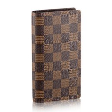 Husă pentru agenda de buzunar Louis Vuitton R20703 Damier Ebene Canvas